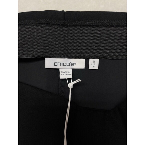 Chico's So Slimming Juliet Slim Leg Women's Pull-On Pants Size 3 / U.S. Sz 16 - Picture 13 of 16